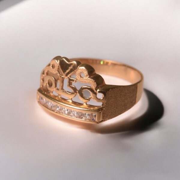 Anillo Corona corazón 15 Años - Imagen 3