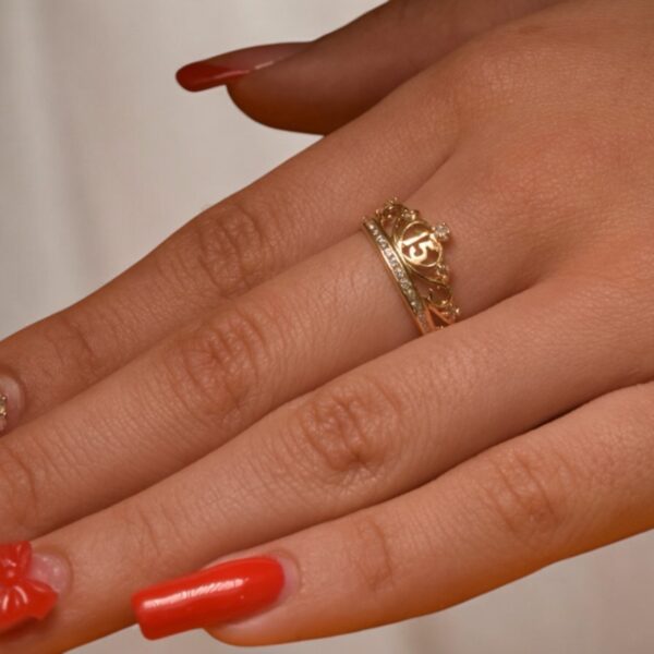 Anillo Corona pequeña 15 Años