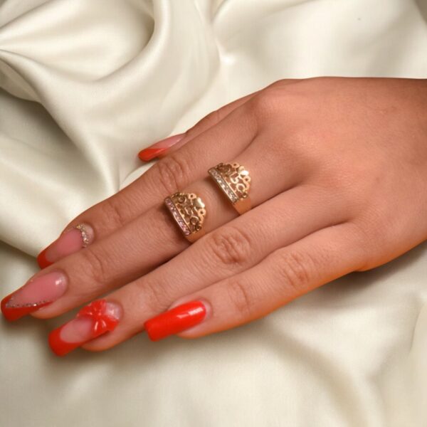 Anillo Corona corazón 15 Años - Imagen 4